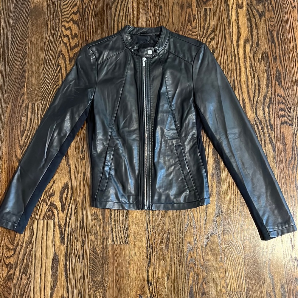 Express leather jacket